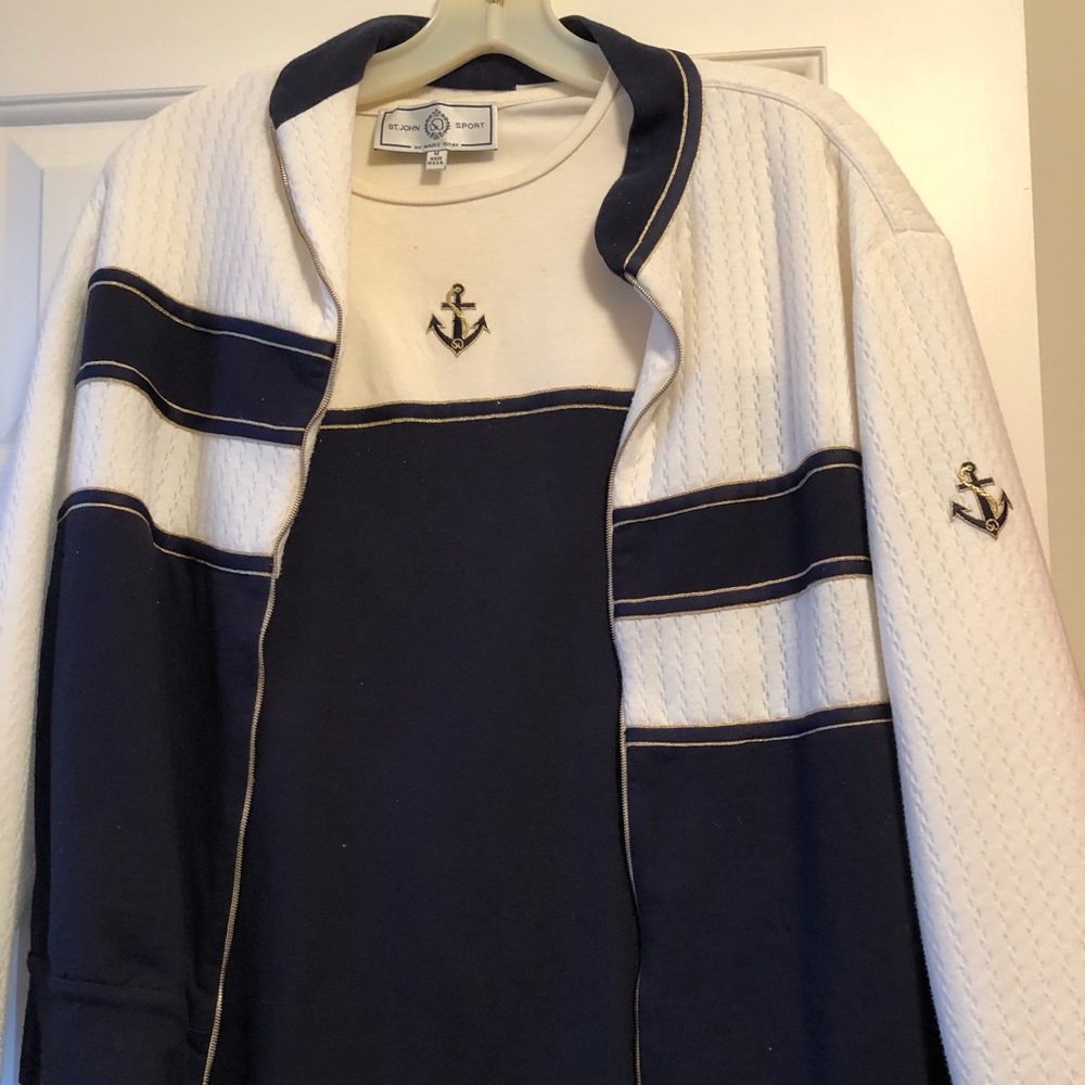 Shell and sweater